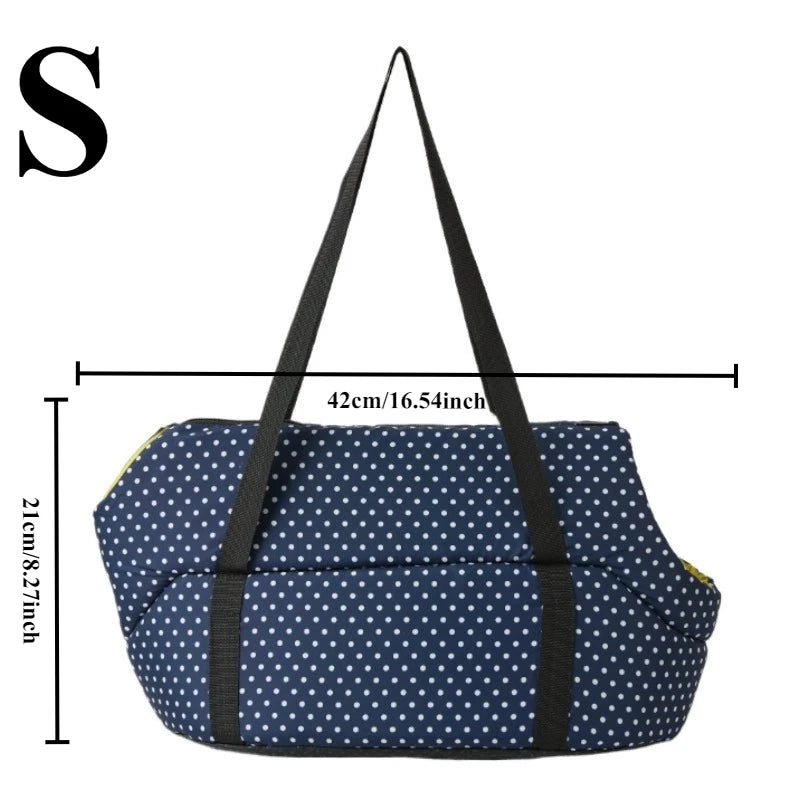 Bolsa Transportadora Portátil para Mascotas | Malla Transpirable y Cálida