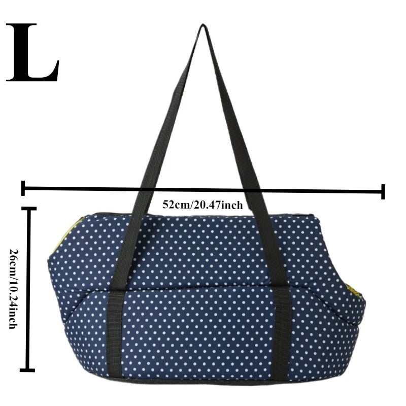 Bolsa Transportadora Portátil para Mascotas | Malla Transpirable y Cálida